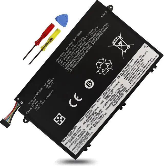 Main image of 45Wh L17L3P51 Replacement Battery Compatible with Lenovo ThinkPad E480 E485 E490 E495 E580 E585 E590 E595, E14 E15 1st Gen (2019) Series 20KQ 20KU L17M3P51 L17M3P52 L17C3P51 01AV445 01AV447 SB10K97609