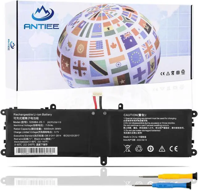 Main image of 5059B4-2S 5059B4-2S-1 Laptop Battery Replacement for Chuwi Gemibook Pro 14, CoreBook X Pro 14 13.3 inch CWI529 CWI528 Series 5059B4-2S1P 505979-3S1P 505979-3S1P-1 Q512G20090943 7.6V 38Wh 5000mAh
