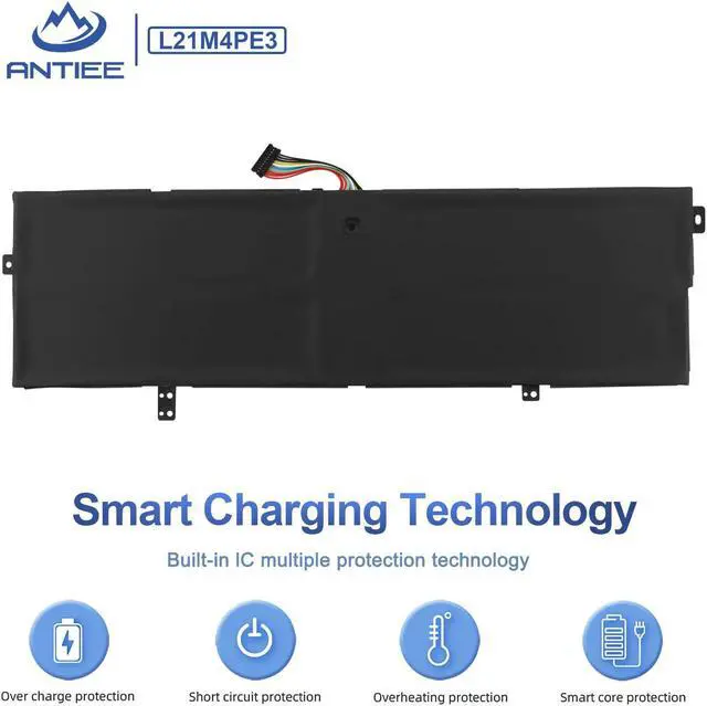 Alt view image 5 of 5 - L21M4PE3 Laptop Battery Replacement for Lenovo IdeaPad Yoga 7 16IAP7 14IAL7 14ARB7 82QG Series L21L4PE0 L21B4PE2 SB11F38368 SB11F38382 SB11F38373 5B11F38367 5B11F38379 SB11N51760 15.36V 71Wh 4623mAh