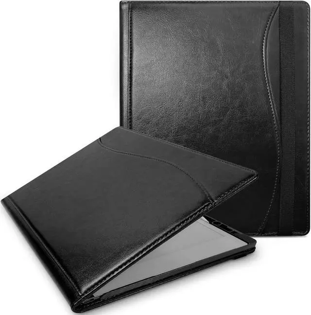Main image of E NET-CASE Case for Remarkable Paper Pro Tablet 11.8 inch (2024 Released) - New Business Design Upgraded Leather Cover for Remarkable Paper Pro Digital Paper with Stand & Pen Holder (Black)