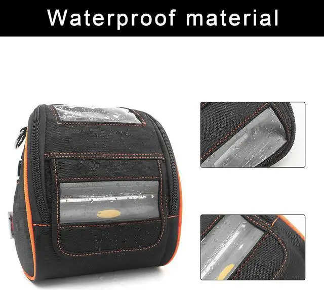 Alt view image 5 of 5 - EXCEPRINT Carrying Case for Zebra ZQ520 & ZQ521 - Portable Thermal Label Printer Bag with Shoulder Strap and Belt Clip, Easy Transport and Protection, Convenient Label Access