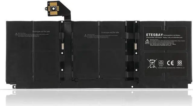 Main image of ETESBAY G3HTA038H Laptop Battery Replacement for Microsoft Surface Pro 5th Model 1796/2017 Surface Pro 6 Model 1807/1809/1796/2018 Core i5 i7 m3 FJU-00001 FKG-00001 FKJ-00001 Series DYNM02 with Tools