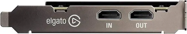 Alt view image 4 of 5 - Elgato Game Capture 4K60 Pro - 4K 60fps Capture Card with Ultra-Low Latency Technology for Recording PS4 Pro and Xbox One X Gameplay, PCIe x4, Black