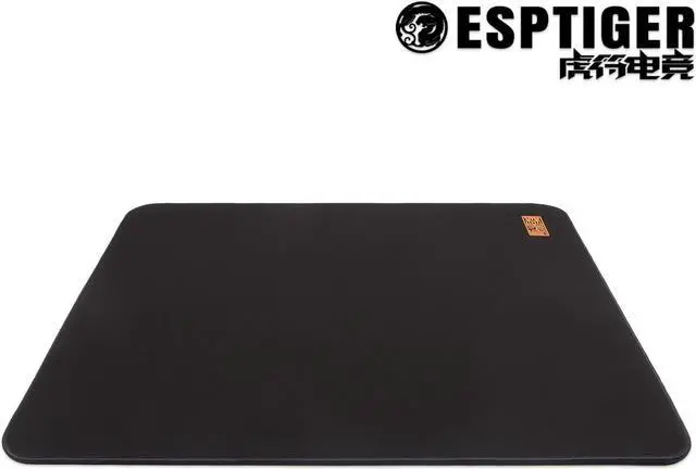 Alt view image 3 of 5 - ESPTIGER Mouse Pads Wu Jie (480 x 400 x 4mm) Standard Size Polyurethane Base Three Dimensional Weaving Consistent Precise Control Large Gaming Mousepad - Black