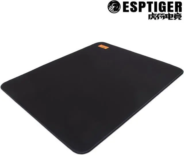 Alt view image 2 of 5 - ESPTIGER Mouse Pads Wu Jie (480 x 400 x 4mm) Standard Size Polyurethane Base Three Dimensional Weaving Consistent Precise Control Large Gaming Mousepad - Black