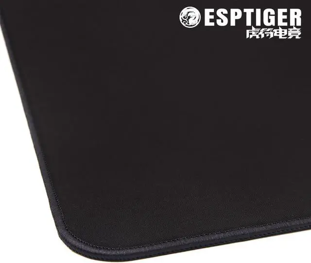 Alt view image 4 of 5 - ESPTIGER Mouse Pads Wu Jie (480 x 400 x 4mm) Standard Size Polyurethane Base Three Dimensional Weaving Consistent Precise Control Large Gaming Mousepad - Black