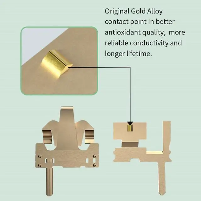 Alt view image 4 of 5 - Gateron Baby Kangaroo Keyboard Switches 2.0, Heavy Tactile RGB LED 5 Pin 22mm Dual-Stage Spring Pre-lubed Switches for MX Mechanical Keyboard(90PCS)