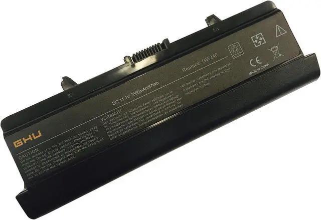 Alt view image 2 of 5 - GHU New Battery GP952 87Wh Compatible with Dell Inspiron 1525 1526 1545 1546 PP29L PP41L PN XR693 X284G RU586 RN873 GW240 M911G fit Part# 312-0844 C601H HP297 K450N GW252