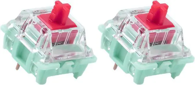 Main image of Zjmehty Gateron Jade Series Dual-Stage Spring Pre Lubed Switches Red V3 Pro,3-Pin 45gf Linear/RGB/LED Switches for Mechanical Keyboard(Red V3 Pro,108pcs)