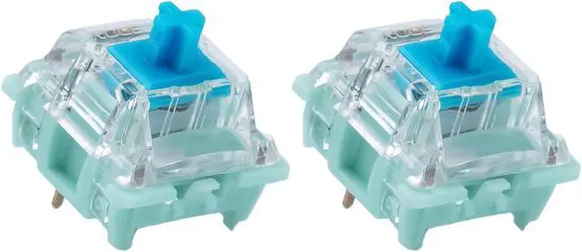 Main image of Zjmehty Gateron Jade Series Dual-Stage Spring Pre Lubed Switches Blue V3 Pro,3-Pin 60gf Clicky/RGB/LED Switches for Mechanical Keyboard(Blue,108pcs)