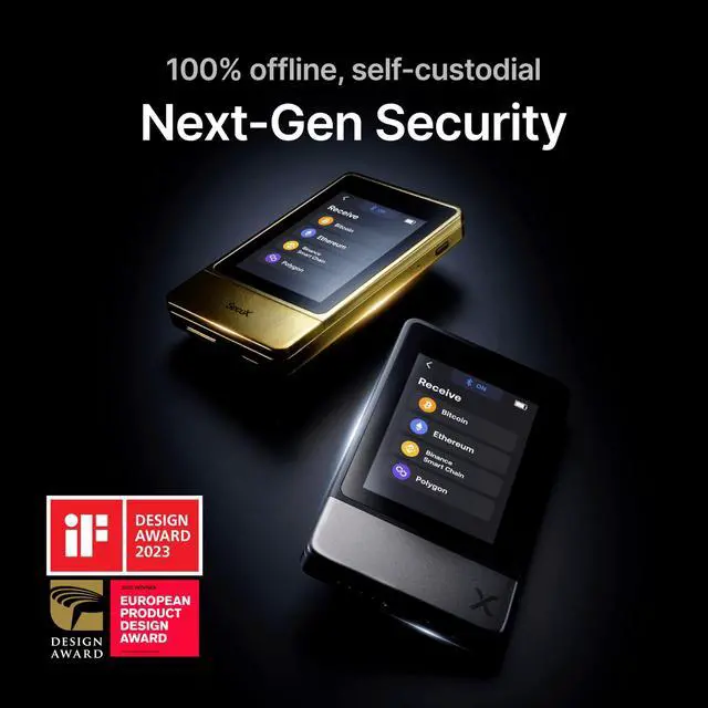 Alt view image 2 of 5 - SecuX Neo X - Crypto Wallet w/Intuitive Touchscreen, Bluetooth & USB-C, Manage Bitcoin, Ethereum, NFTs, Tokens, & Cryptocurrency with Military-Grade Security and User-Friendly Interface