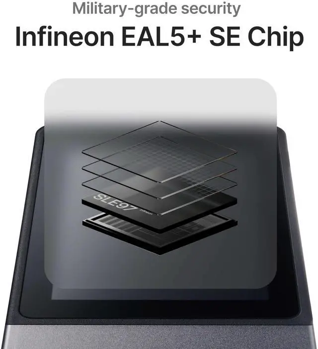 Alt view image 5 of 5 - SecuX Neo X - Crypto Wallet w/Intuitive Touchscreen, Bluetooth & USB-C, Manage Bitcoin, Ethereum, NFTs, Tokens, & Cryptocurrency with Military-Grade Security and User-Friendly Interface