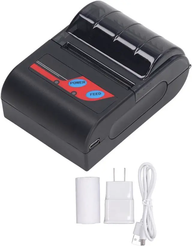 Main image of Hilitand Portable Handheld Thermal Receipt Printer 80mm Second Printing Speed with 203dpi Resolution Shipping Label Printer