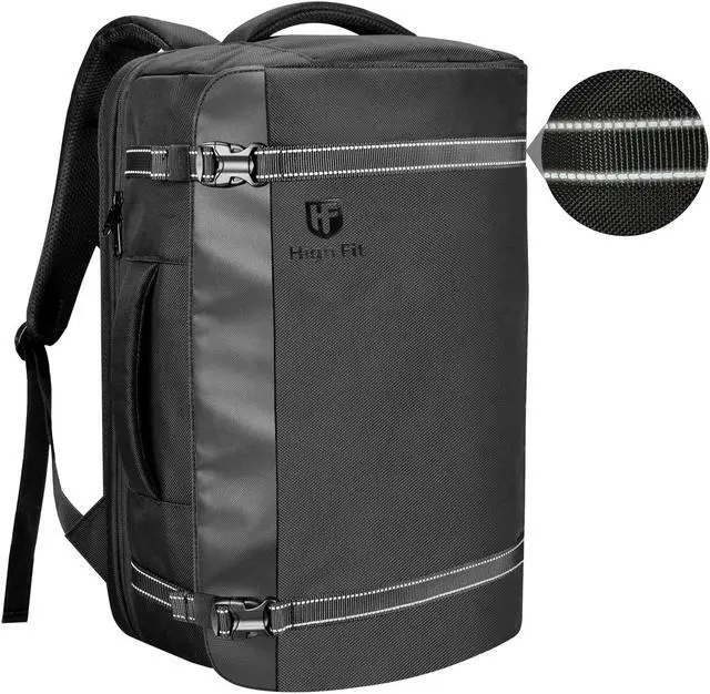 Main image of HIGH FIT Laptop Backpack Carry-on, 40L Travel Backpacks, Lightweight Business Rucksack,TSA Friendly Airline Flight Approved Weekender Bag Daypack, Larger Durable Backpack Fits 17.3 Inch Laptop