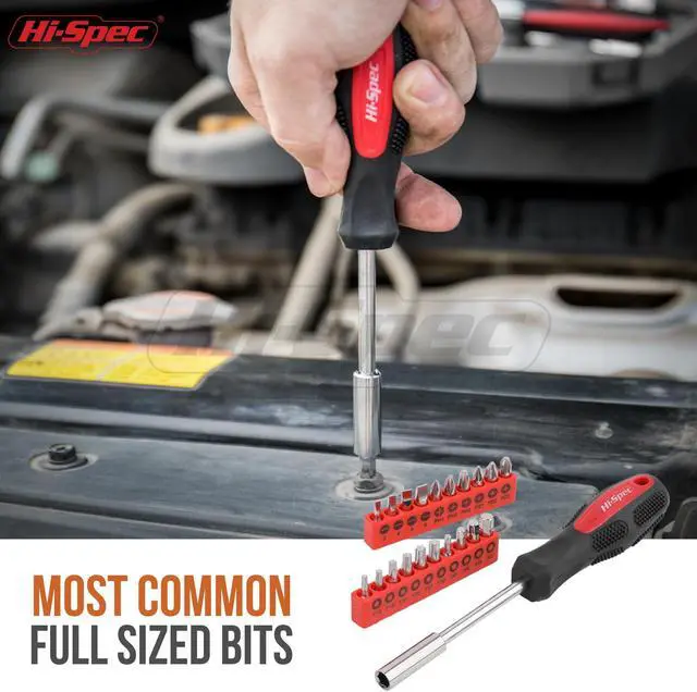Alt view image 4 of 5 - Hi-Spec 56pc Electronics Repair & Opening Tool Kit Set for Laptops, Devices, Computers, PC Building & Gaming Accessories. Precision Small Screwdrivers with Pry Tools