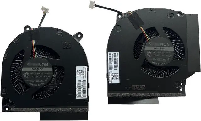 Alt view image 2 of 2 - HK-Part Fan for HP Victus 16-R0073CL 16-R0082TX 16-R1005TX CPU & Gpu Cooling Fan Set DC12V