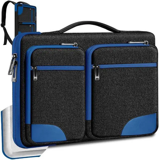 Main image of Hseok Laptop Sleeve 15 15.6 16 inches Case Protective PC Briefcase for Commuting and Business Trip,Blue