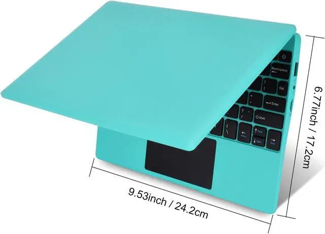 Alt view image 4 of 5 - HBESTORE 10.1Inch Laptop,Quad-Core Processor with Android 12.0 OS,2GB RAM,64GB EMMC,Built-in Camera,WiFi,USB Interface,Tpye-C Charging for Learning and Entertainment (Blue 2GB+64GB)