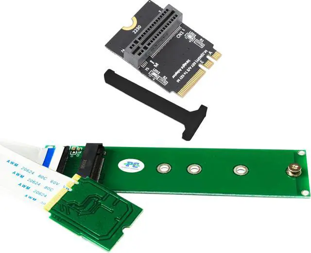 Main image of Sintech M.2 nVME SSD to M.2 Key A/E Adapter Card and Cable