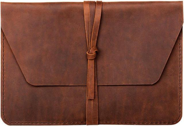 Main image of hecho. Top-Grain Leather Case for iPad Pro 13, iPad Air 13 & iPad Pro 12.9 M1/M2 with Pencil Holder - Handmade & Fair (iPad Pro Sleeve Cover Bag Skin) - Pablo