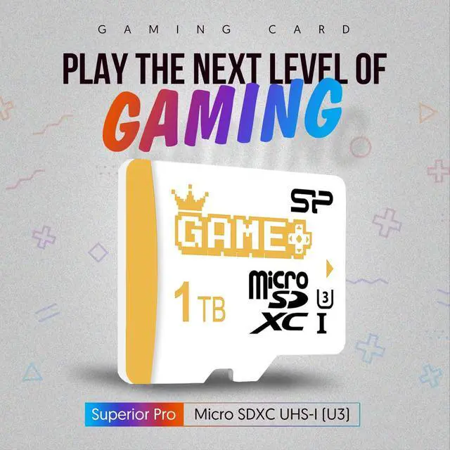 Alt view image 2 of 5 - Silicon Power 1TB SDXC Micro SD Card Gaming Memory Card, Compatible with Nintendo-Switch and Steam Deck