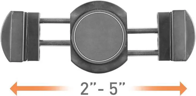 Alt view image 4 of 5 - iBOLT Moto-Vise XL AMPS Heavy Duty Metal Drill Base AMPS Mount for Smartphones, Midsize Tablets from 2.75 inches to 5 inches Wide- Great for Trucks, Wall mounting, Commercial Vehicles