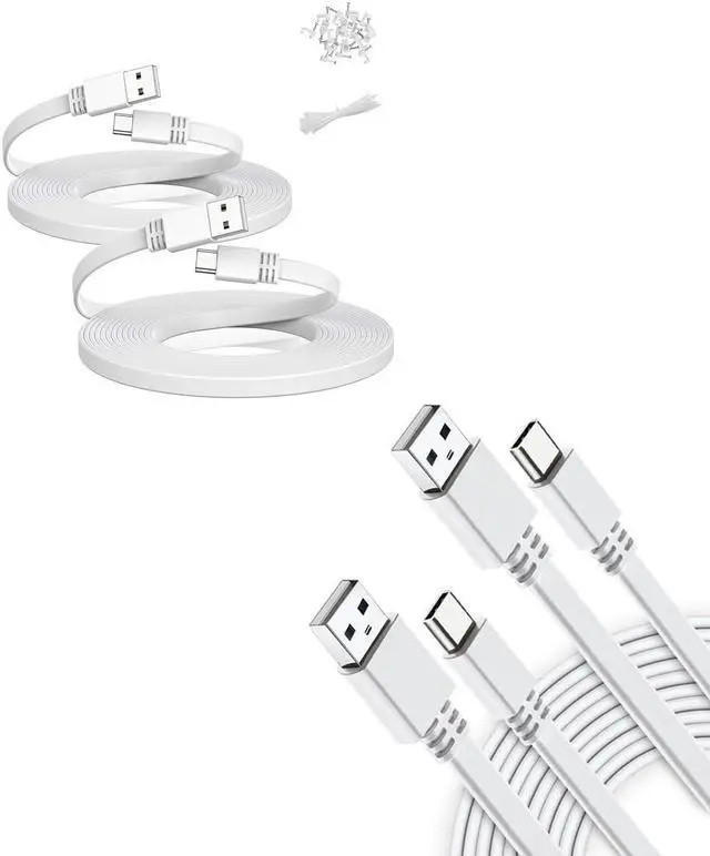 Main image of Itramax 2Pack USB A to USB C Charger Cable and 2 Pack Micro USB Power Cable