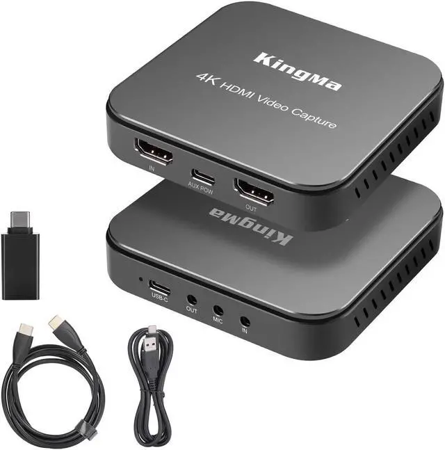 Main image of King Ma Capture Card for Game, 4K HDMI to USB 3.0 Audio Capture Card Device HD Video Capture Card Work with Nintendo Switch PS4 PS5 Xbox Series for TikTok Live Streaming Video Recording