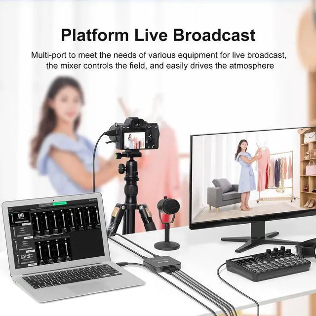 Alt view image 3 of 5 - King Ma Capture Card for Game, 4K HDMI to USB 3.0 Audio Capture Card Device HD Video Capture Card Work with Nintendo Switch PS4 PS5 Xbox Series for TikTok Live Streaming Video Recording