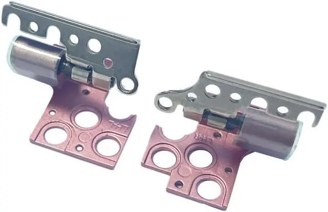 Alt view image 2 of 4 - JINTAI Pink L&R Left & Right LCD Screen Hinge Bracket Pair Kit Set Arm Replacement for MSI MS-14C1 MS-14C2 MS-14C4 MS-14C5
