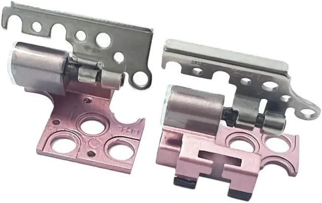 Alt view image 4 of 4 - JINTAI Pink L&R Left & Right LCD Screen Hinge Bracket Pair Kit Set Arm Replacement for MSI MS-14C1 MS-14C2 MS-14C4 MS-14C5