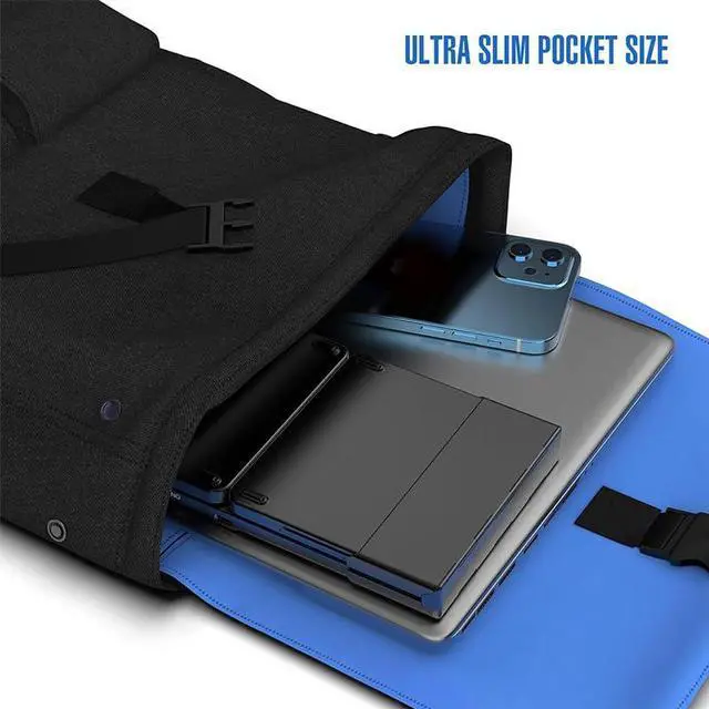 Alt view image 3 of 5 - JOMAA Foldable Bluetooth Keyboard with Number, RGB Backlight, Portable,Full-Size Rechargeable Travel Keyboard with Lockable Fold for iPad/iPhone/Smartphone/Tablet/PC/Laptop (with Number)