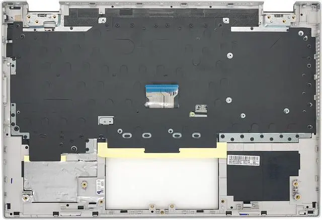 Alt view image 2 of 5 - Jxjslp Replacement Upper Case Palmrest for HP Pavilion X360 14-DW 14T-DW Series Laptop Top Cover Keyboard Assembly L96526-001 L96524-001 6070B1744903