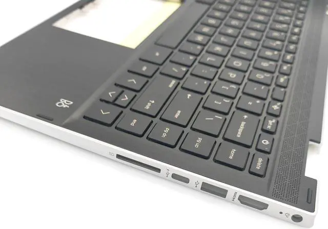 Alt view image 5 of 5 - Jxjslp Replacement Upper Case Palmrest for HP Pavilion X360 14-DW 14T-DW Series Laptop Top Cover Keyboard Assembly L96526-001 L96524-001 6070B1744903