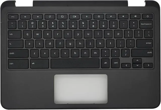 Main image of Jxjslp Replacement Upper Case Palmrest for DELL Chromebook 11 3100 11.6'' Series Laptop with Keyboard Assembly Non-Touchpad 9X8D7 09X8D7 AP2FH000400