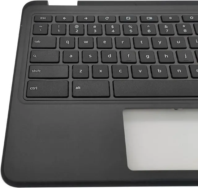 Alt view image 3 of 5 - Jxjslp Replacement Upper Case Palmrest for DELL Chromebook 11 3100 11.6'' Series Laptop with Keyboard Assembly Non-Touchpad 9X8D7 09X8D7 AP2FH000400