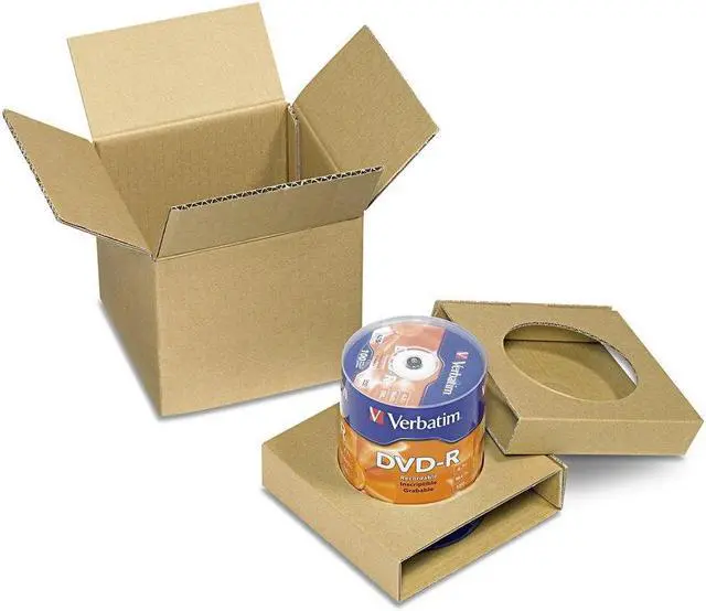 Alt view image 3 of 5 - Verbatim DVD-R Blank Discs AZO Dye 4.7GB 16X Recordable Disc - 100 Pack Spindle Frustration Free Packaging