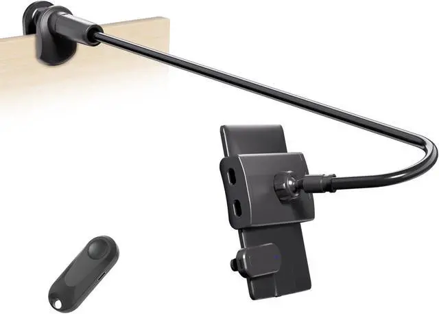 Main image of Kefotic Gooseneck Tablet Holder for Kindle Reading in Bed with Page Turner Remote, Hands Free Desk Bedside Lazy Arm Stand for Kindle Accessories, Gifts for Readers