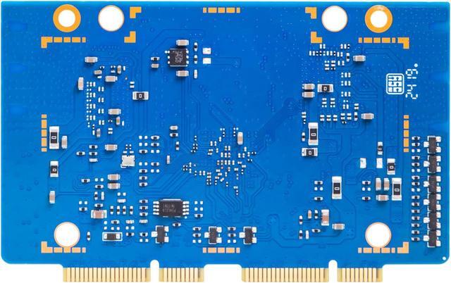 Alt view image 4 of 5 - Banana Pi BPI-R4 NIC BE14 WiFi 7 Module for BPI-R4 Wireless Tri-Band WiFi Router Board OpenWRT, MediaTek MT7995AV CPU 32 bits RISC-V MCU, with 6X 2G/5G/6GHz WiFi Antenna (WiFi7 NIC Module)