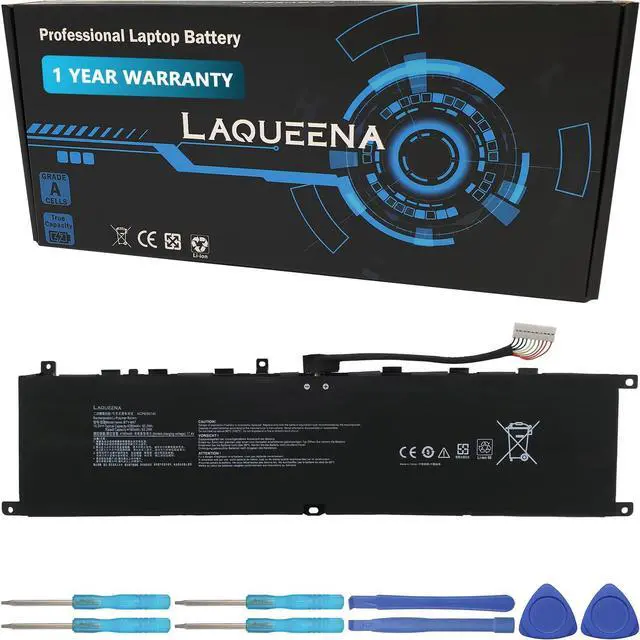 Main image of LAQUEENA BTY-M57 Laptop Battery Compatible with MSI GP76 GP66 Leopard 10UE 10UG 10UH 11UE 11UG 11UH MSI Vector GP66 GP76 12UE 12UG 12UH 12UGS 12UHS 12UGSO 12UHSO 12UEO GP66HX GP76HX 12UGS 12UHS