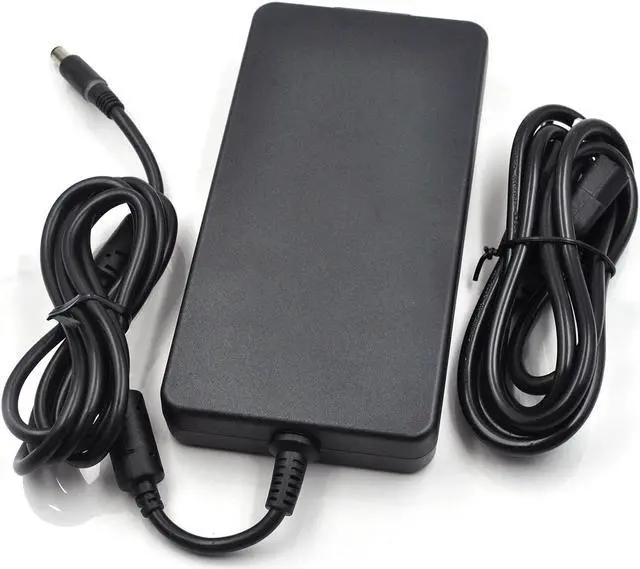 Alt view image 4 of 5 - 240W 180W 19.5V 12.3A AC Adapter Laptop Charger Replacement for Dell Alienware 13 15 17 R1 R2 R3 R4 R5 M17 M15 M11X M14X M17X M18X G3 G5 G7 Precision 7710 7730 7540 7520 M6500 M6600 with Power Cord