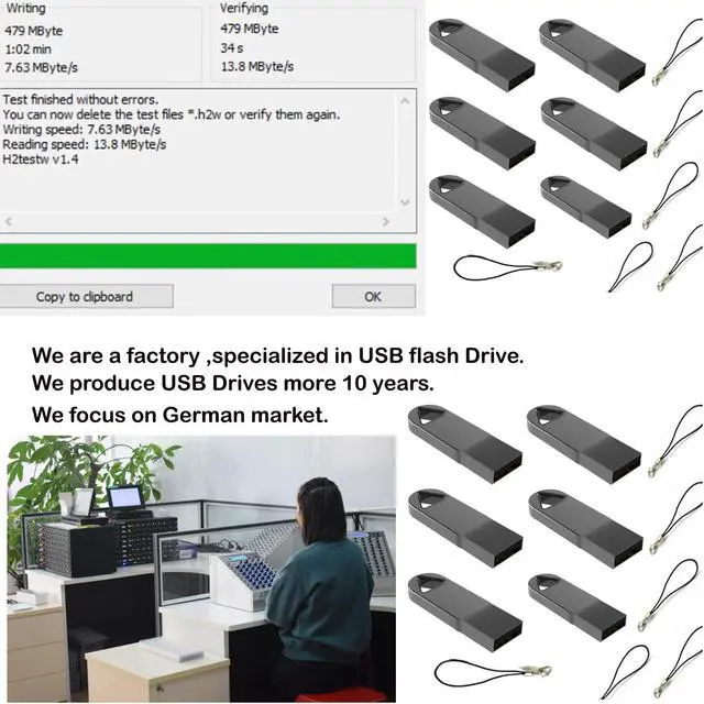 Alt view image 4 of 5 - 512MB Mini USB Drive 50 Pack USB2.0 Flash Drive 512MB Bulk USB Flash Drives 512MB Thumb Drive 50 Pack 512MB USB Flash Drive 50 Pack Thumb Drives Bulk lcwamy(No Logo), black, MYUSB2008