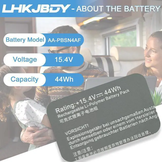 Alt view image 2 of 5 - AA-PBSN4AF Laptop Battery for Samsung Galaxy Book Flex Alpha NP730QCJ NP730QCJ-K01US Flex 2 Alpha NP730QDA NP730QDA-KA1US for Galaxy Book NP930SBE NT930SBE NP930SBE-K01CN NP930SBE-K02HK NT930SBE-K28A