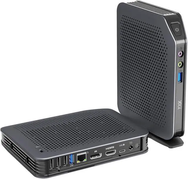 Main image of Yxk S15 UItra Mini PC,12th Gen Alder Lake- N100(up to 3.4GHz), 16GB DDR4 RAM 512GB M.2 SSD, Desktop Computer Support 4K Dual Display/USB3.2/WiFi 6/BT5.2 or Gigabit Ethernet for Home/Office