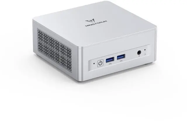 Main image of MINISFORUM UM680 Slim Mini PC,AMD Ryzen 7 6800H(8 C/16 T,up to 4.7GHz),Mini Computer 16GB DDR5 1TB PCIe4.0 SSD,HDMI/DP/USB4 Triple Output,2xUSB3.2 Type-A Port,2.5G LAN,Wi-Fi 6E& Bluetooth 5.3