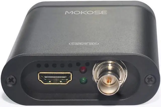 Alt view image 2 of 5 - MOKOSE USB3.0 HDMI/SDI Video Capture Card for Windows, Linux, OS X (Mac) HD Loop Thru Game Dongle Grabber Device 1080P 60fps UVC Free Driver Box