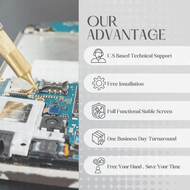 Alt view image 3 of 5 - LW Service Pack with Original OEM Pull Screen Replacement for iPad Pro 12.9 5th/6th Gen 2021 Touch Assembly A2378 AA2379 A2461 A2301 + Free Install