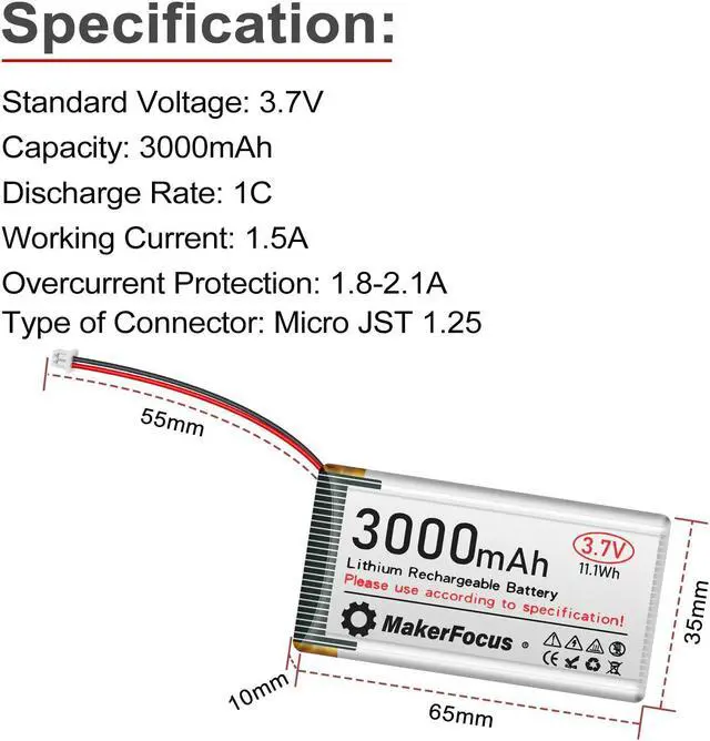 Alt view image 4 of 5 - MakerFocus Wireless Tracker Supports GPS Galileo Multi-System Joint Positioning ESP32-S3 WiFi Bluetooth SX1262 UC6580 with 3000mAh Battery, 915MHz LoRa Antenna, 0.96-inch LCD Display for Meshtastic