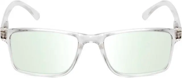Alt view image 3 of 5 - Medspex L2007 Photochromic Transition Glasses Clear Crystal/Teal Green Therapeutic Color Therapy Light Sensitivity Men Women