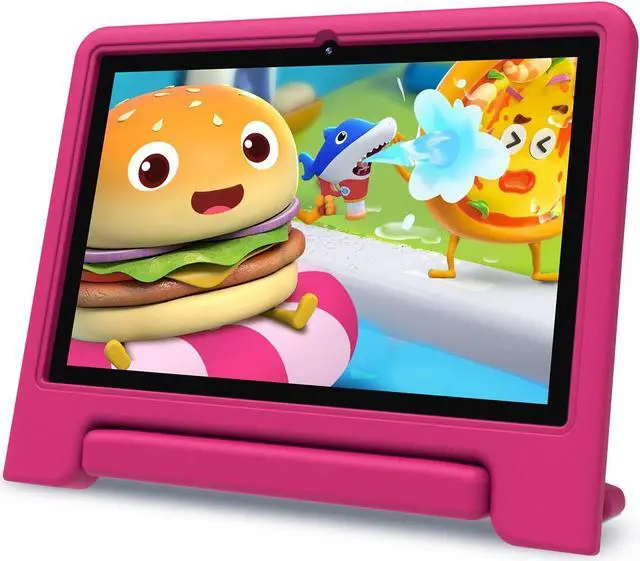 Main image of Maxsignage 10" Kids Tablet, Newest Android 13, 32GB (Expandable to 128GB), Quad-core, WiFi 6, Bth 5.0, Pre-Installed Parental Controls, Kids Space & Family Link(K109A-B, Pink, 64GB)